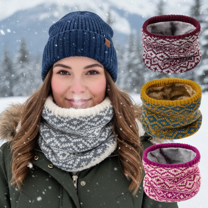 1-6PCS Winter Knit Neck Gaiter - đánh giá và giá Neck Gaiter Fleece