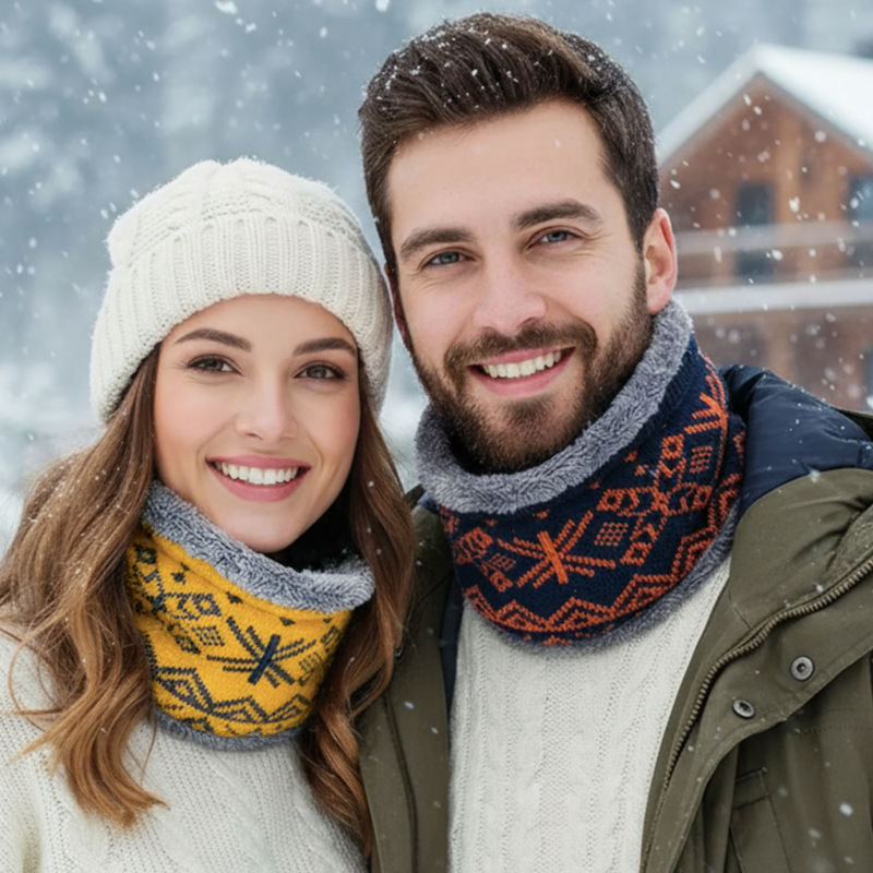 1-6PCS Winter Knit Neck Gaiter - đánh giá và giá Neck Gaiter Fleece