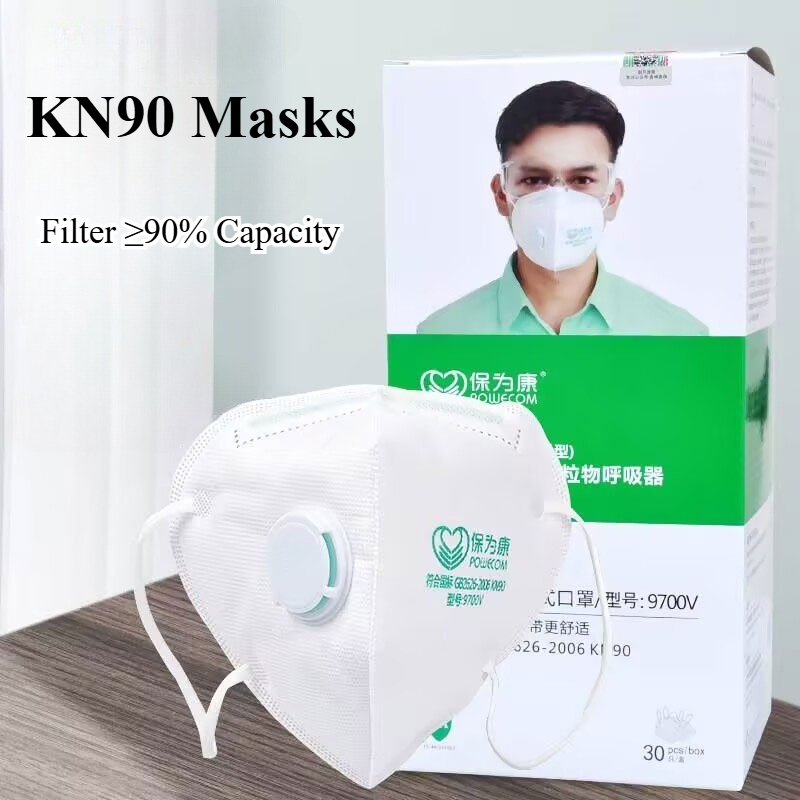 30/60/90pcs Cubreboca Breathab - đánh giá và giá Earmuffs Foldable