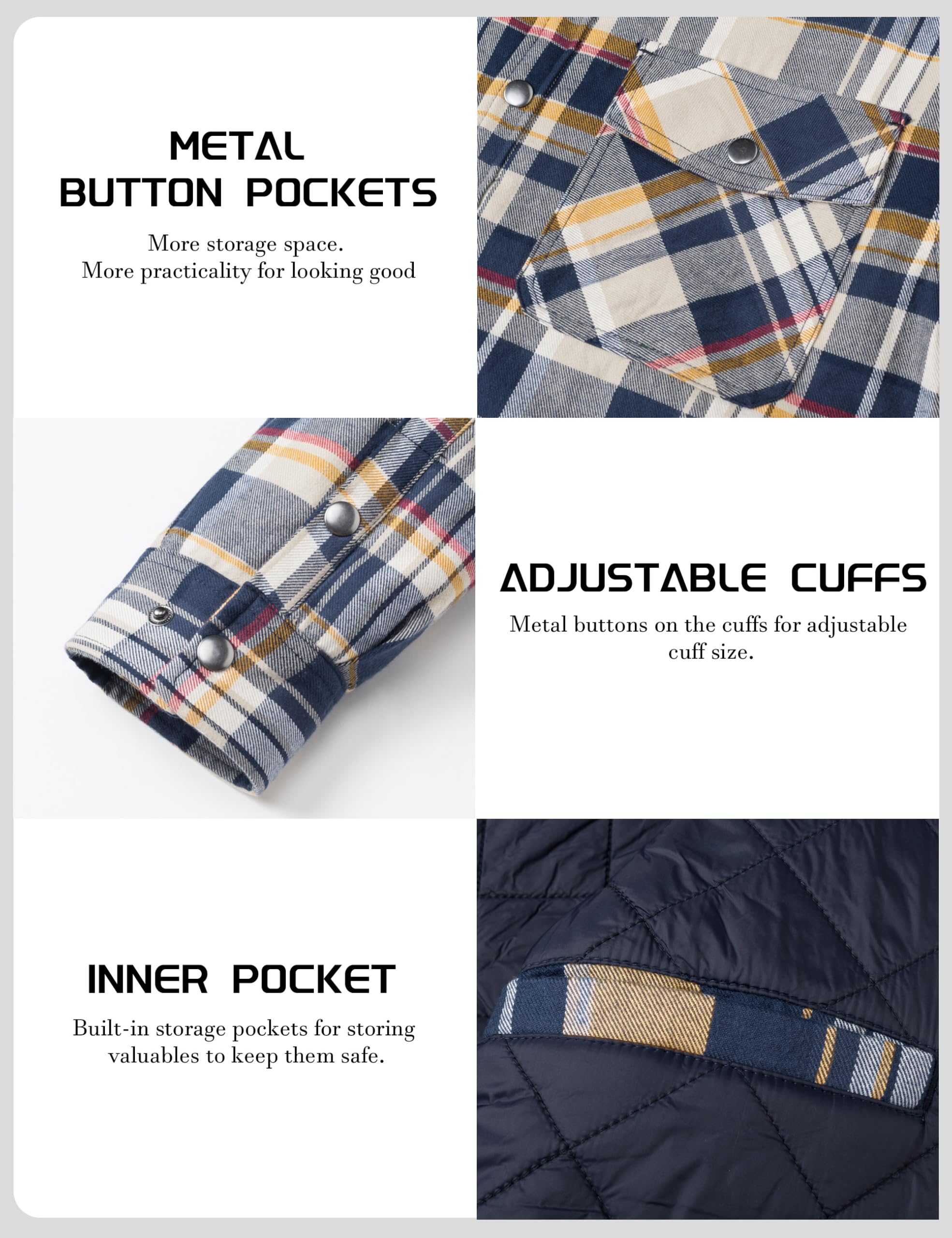 Men's Winter Flannel Shirt Jac - đánh giá và giá Flannel Shirt Lined