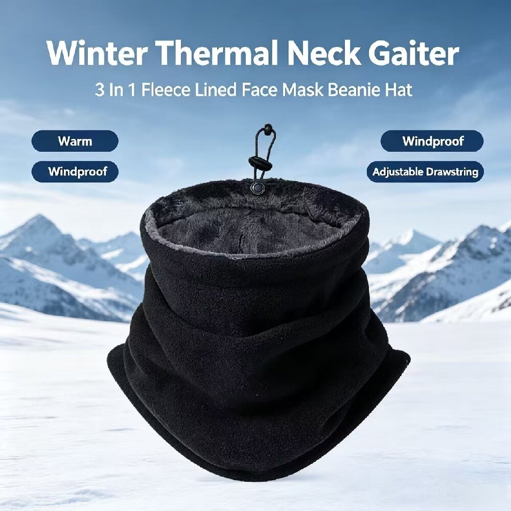 Winter MotorcycleWarm Mask Men - đánh giá và giá Neck Gaiter Fleece